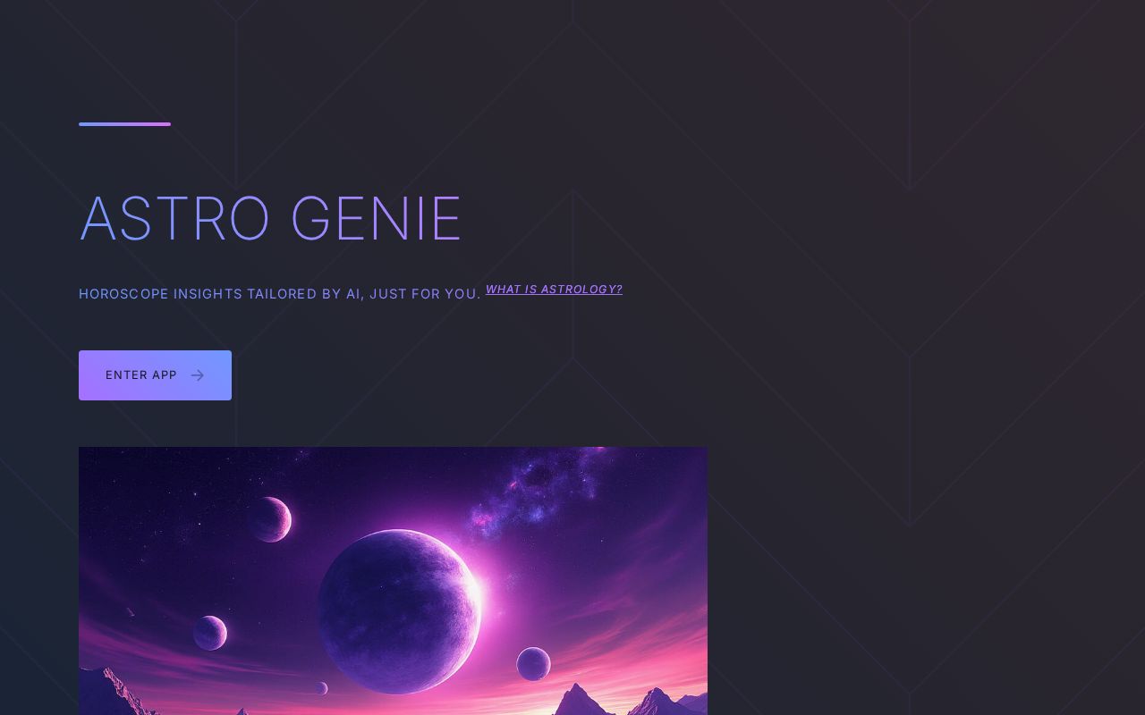 Astro Genie